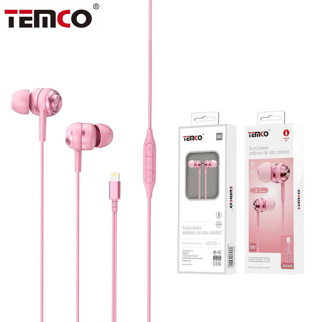 Auriculares TEMCO ESL18