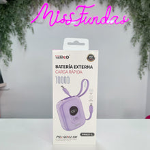 Cargar imagen en el visor de la galería, Bateria Externa Carga Rapida 10.000 mAh