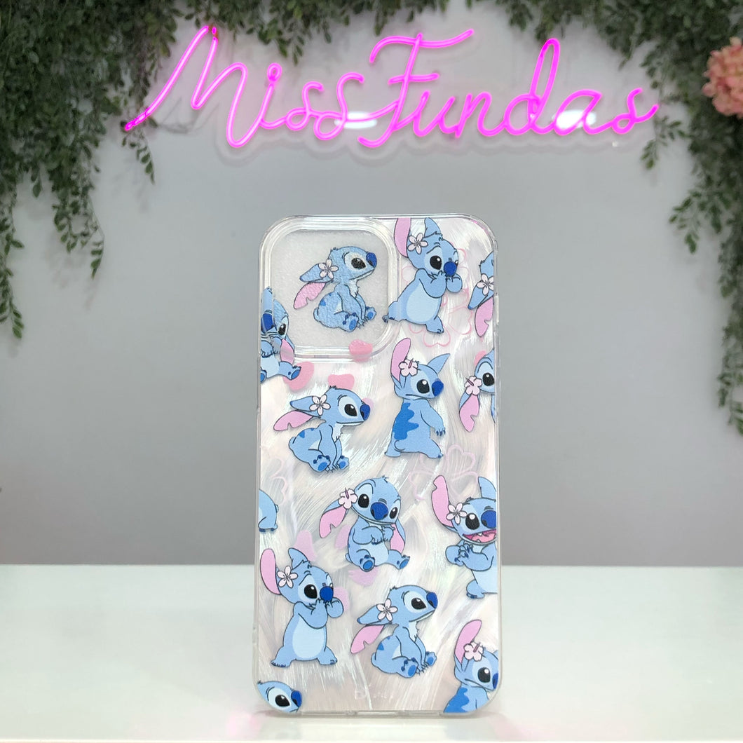 Funda Stitch Metalizada