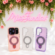 Cargar imagen en el visor de la galería, Funda bling con soporte - MissFundas 