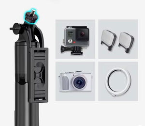 Palo Selfie Q05 Trípode Con Bluetooth