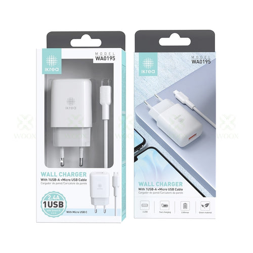 Cargador WA0195 Micro USB IKREA