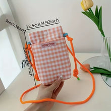 Cargar imagen en el visor de la galería, Bandolera Estampado Vichy - MissFundas 
