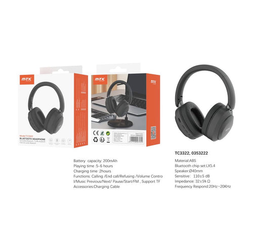Auriculares inalámbricos MTK TC3322