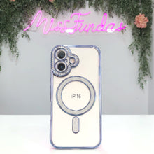 Cargar imagen en el visor de la galería, Funda MagSafe diamante