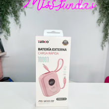 Cargar imagen en el visor de la galería, Bateria Externa Carga Rapida 10.000 mAh