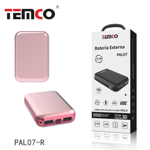 Bateria Externa PAL07 10000 MAH