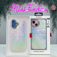 Cargar imagen en el visor de la galería, Funda leopardo tornasol