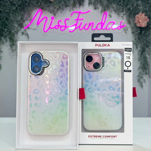 Funda leopardo tornasol