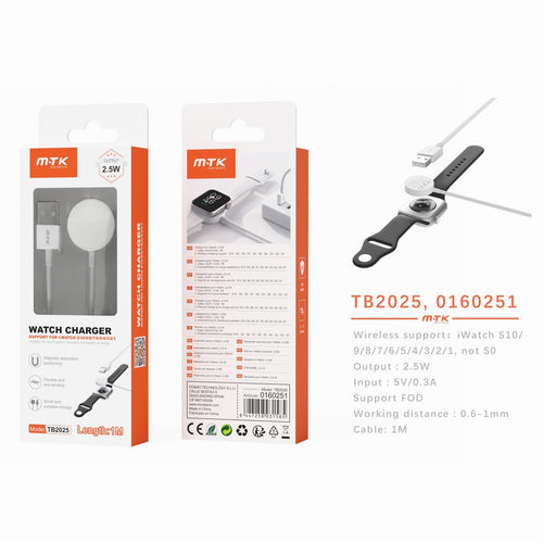 Cargador magnético para i-Watch MTK TB2025