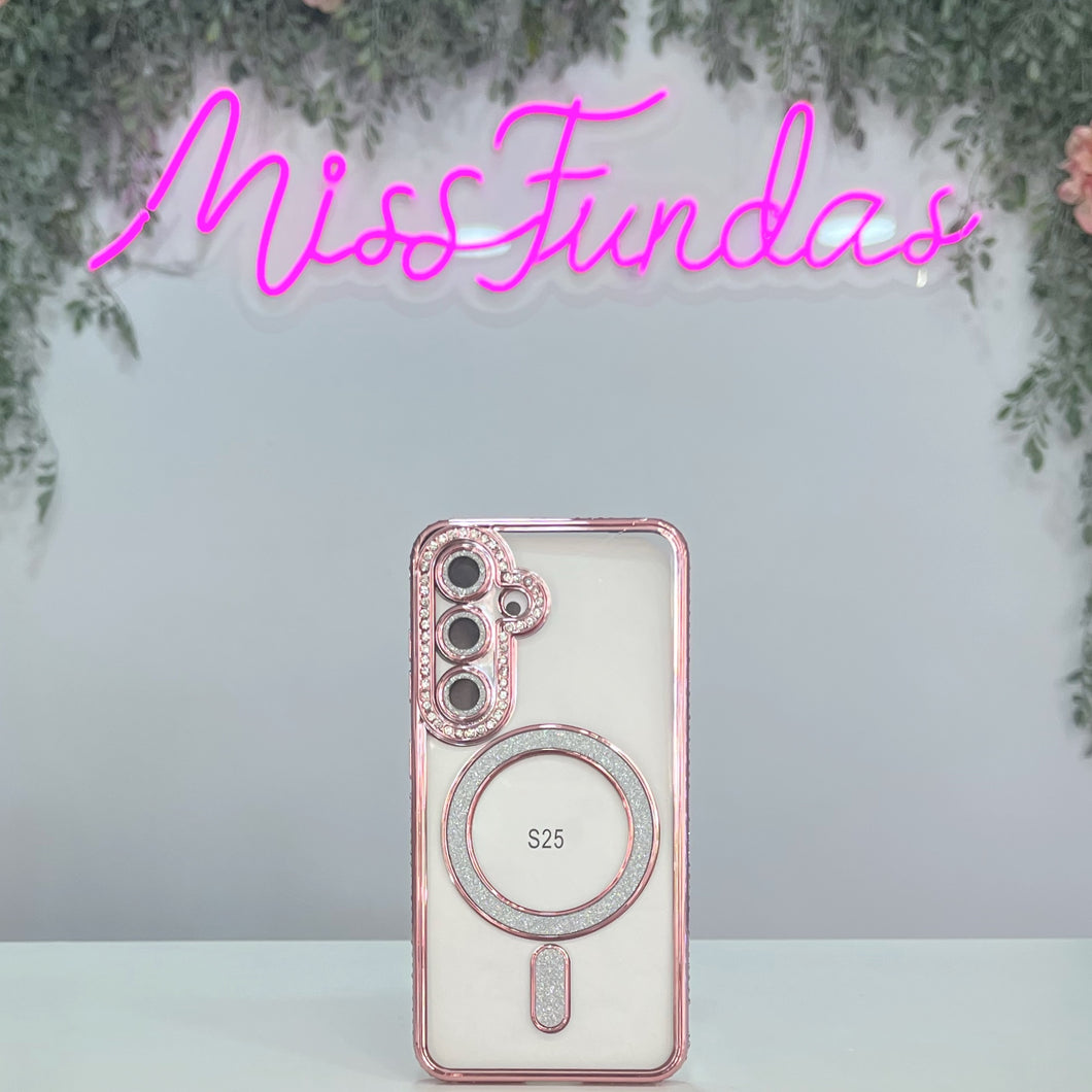 Funda MagSafe diamante