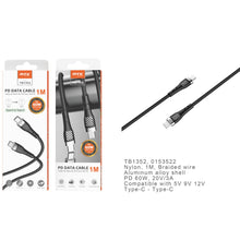 Cargar imagen en el visor de la galería, Cable TB1376 PD tipo C - tipo C