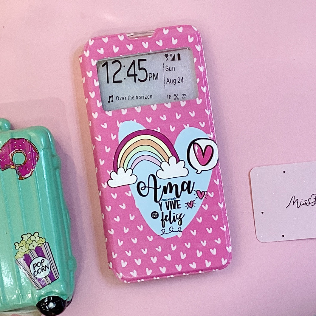 Funda De Libro Dibujo Xiaomi Note 11S