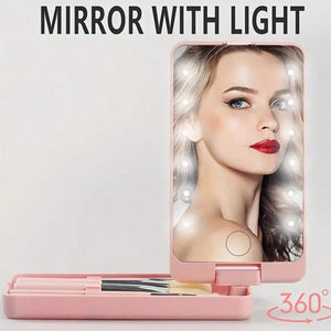 Espejo de maquillaje 💄 con luz 💡