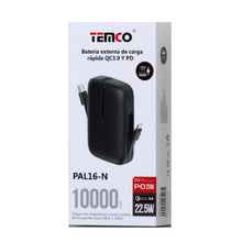 Cargar imagen en el visor de la galería, Power Bank PAL16 10000MAH TEMCO