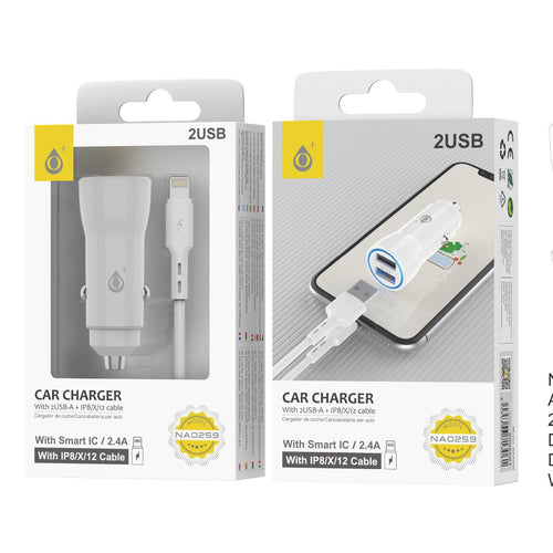 Cargador A6262 Coche iOS One +