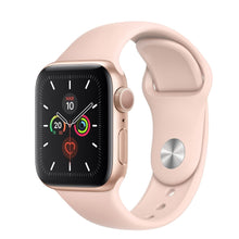 Cargar imagen en el visor de la galería, Correa Silicon Para Apple Watch rosa arena - Missfundas