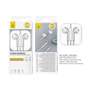 Auricular NC3199 Stereo Earbuds